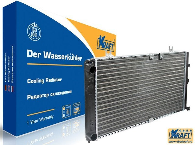 Радиатор охлаждения для ВАЗ 1117-1119  Калина, OBERKRAFT купить в интернет-магазине tuning063