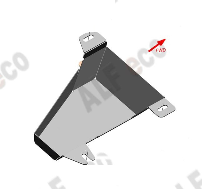 Защита адсорбера (для авто с многорычажной задней подвеской) Chery Tiggo 4 (2017-2020 г.в.) купить в интернет-магазине tuning063