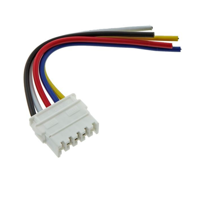 Разъем выключателя электростеклоподъемника для LADA Largus (с проводами сечением 0,5 кв.мм, длина 120 мм) купить в интернет-магазине tuning063