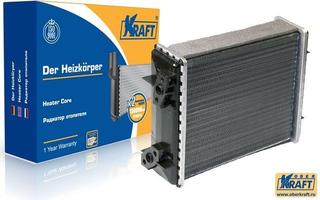 Радиатор отопителя (механический) ВАЗ 2101-07, 2121-2131 (узкий), OBERKRAFT купить в интернет-магазине tuning063