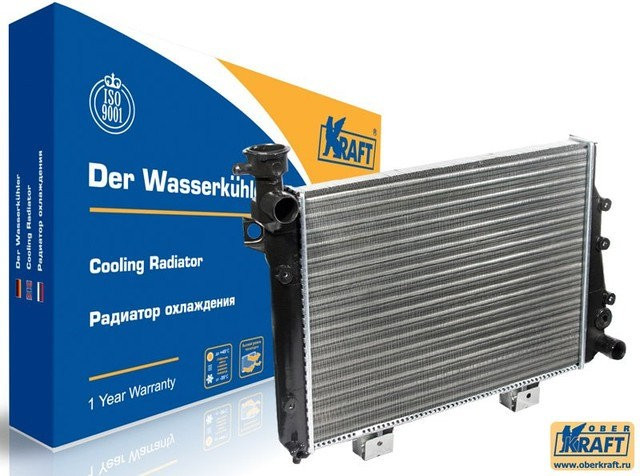 Радиатор охлаждения ВАЗ 2105-2107 KRAFT купить в интернет-магазине tuning063